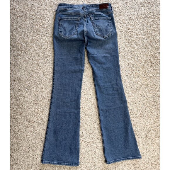 Hollister Mid-Rise Medium Wash Boot Jeans 27S - Picture 2 of 8